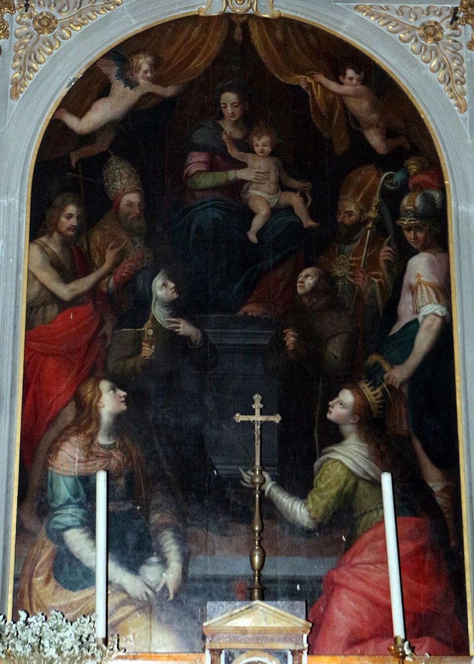 Madonna e santi - chiesa di san Lino, Pisa